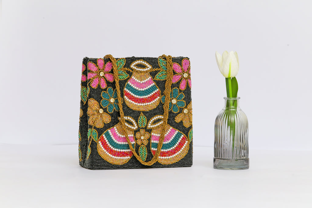 Boho Beaded Bliss Tote 🌸