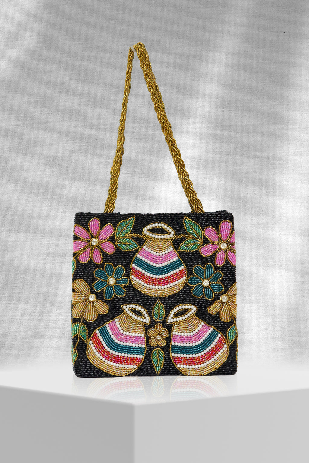 Boho Beaded Bliss Tote 🌸