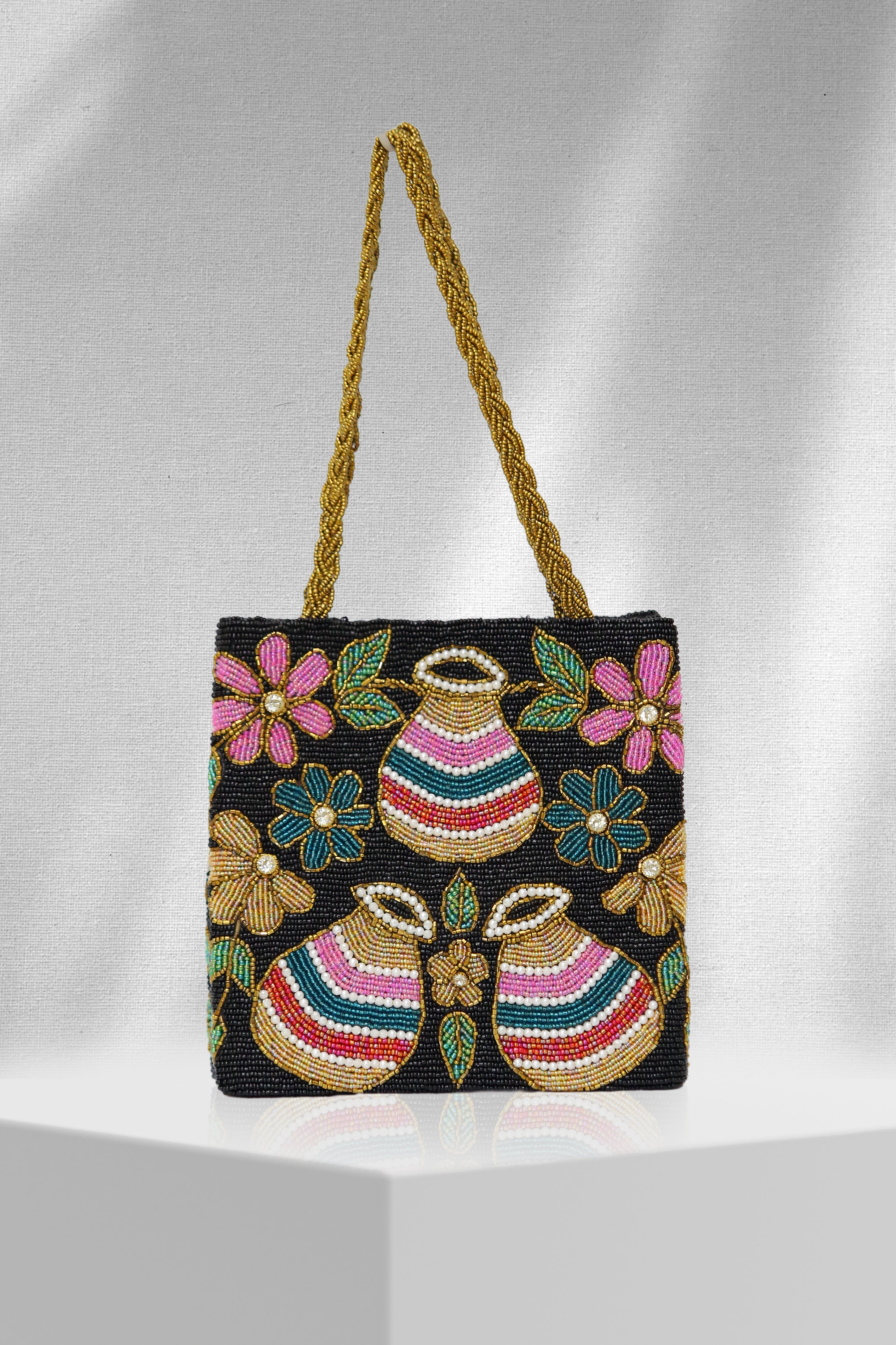 Boho Beaded Bliss Tote 🌸